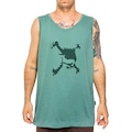 Camiseta Regata Oakley Heritage Skull SM26 Masculina VERDE