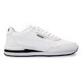 Tênis Unissex Puma St Runner V4 L PRETO/BRANCO/DOURADO