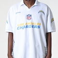 Camiseta LA Chargers Approve NFL Polo Oversized II - Masculino BRANCO