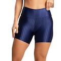 Short Fitness Ikat New Zig 3D Vekyo Poliamida - Moda Fitness - Feminina AZUL ESCURO