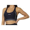 Top Run More Alta Sustentação Feminina PRETO