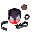 Lanterna traseira de Bike Gold Sports Led Vison a Energia Solar VERMELHO