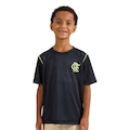 Camisa Braziline Flamengo Ser Infantil PRETO