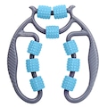 Arco Massageador Muscular Gold Sports Diamond Relaxante - Telescopico para Celulite AZUL