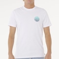 Camiseta Rip Curl Wettie Passage Icon SM26 Masculina BRANCO