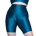 Bermuda Plus Size  - Moda Fitness - Feminina AZUL