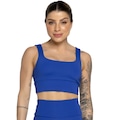 Top Smart Alça Grossa Vekyo - Moda Fitness - Feminino AZUL