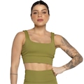 Top Smart Alça Grossa Vekyo - Moda Fitness - Feminino VERDE