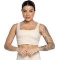 Top Smart Alça Grossa Vekyo - Moda Fitness - Feminino BEGE