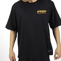 Camiseta Oakley Thermonuclear Logo SM26 Masculina PRETO