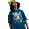Camiseta Nike Sportswear Butterfly Oversized Infantil VERDE