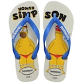 Chinelo Havaianas Simpsons Masculino BRANCO/AZUL