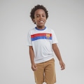 Camiseta Braziline Barcelona FC Dynamo Infantil BRANCO