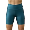 Bermuda Mup Metalic Heavy Feminino AZUL