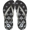 Chinelo de Dedo Kenner Ibiza Geopeixe Feminino PRETO