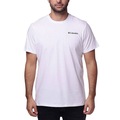 Camiseta Columbia Basic Masculina BRANCO/PRETO