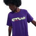 Camiseta Nike Sportswear Swoosh Masculina ROXO/VERDE