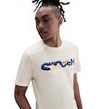 Camiseta Nike Sportswear Swoosh Masculina OFF WHITE