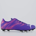 Chuteira de Campo Masculino Puma Attacanto FG/AG BDP ROXO