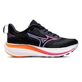 Tênis Mizuno Base Ride Feminino PRETO/LARANJA
