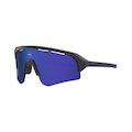 Óculos de sol esportivo HB Edge S performance espelhado PRETO/AZUL
