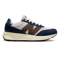 Tênis New Balance 370v1 Unissex AZUL ESC/MARROM