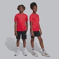 Conjunto adidas 3 Stripes Infantil VERMELHO