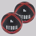 Kit 2 Bolas de Campo Vitória Estádios 24 VERMELHO