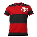 Camisa Flamengo Retrô Libertadores 1981 Braziline - Masculino VERMELHO/PRETO