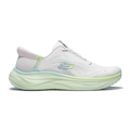 Tênis Skechers Cloud Perfectly Plush Feminino BRANCO/VERDE