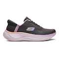 Tênis Skechers Cloud Perfectly Plush Feminino GRAFITE/PRETO/LARANJ