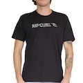 Camiseta Rip Curl Floral Filter Barrel Killaa Masculina PRETO