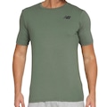 Camiseta New Balance Active Logo Masculina VERDE CLARO
