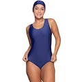 Maiô de Natação Vekyo Tradicional Feminina AZUL ESCURO