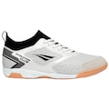 Chuteira Futsal Penalty Evolution Club Locker Y-1 BRANCO/PRETO