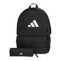 Mochila adidas Clássica Case PRETO/BRANCO
