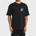 Camiseta Especial MaxFit Hurley Letters Masculina PRETO