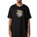 Camiseta Lost Mummy Saturn Oversized SM26 Masculina PRETO