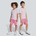 Conjunto adidas Essentials 3 Stripes Infantil ROSA