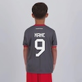 Camisa Bayern de Munique Kane 9 Infantil CINZA
