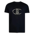 Camiseta Champion Malhão C Logo Paint Masculina PRETO