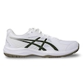 Tênis Masculino Asics Court Slide 4 Tennis BRANCO/VERDE ESCURO