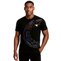 Camiseta Diadora Small Logo Vortex Masculina PRETO