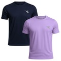 Kit 2 Camisetas Diadora Small Logo Masculina AZUL ESCURO