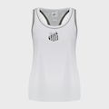 Camiseta Regata Braziline Santos Batimento Feminina BRANCO