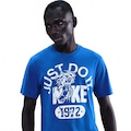 Camiseta Nike Sportswear JDI Vintage Masculina AZUL/BRANCO