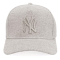 Boné Aba Curva New Era MLB New York Yankees E-Frame Unissex BEGE