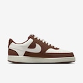 Tênis Feminino Nike Court Vision Low BRANCO/MARROM