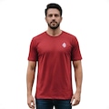 Camiseta Clássica Internacional Oficial Surf Center Masculina VERMELHO