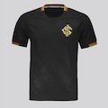 Camisa Internacional II Gold Masculina PRETO